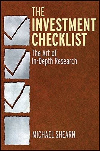 The investment checklist - checklist:,